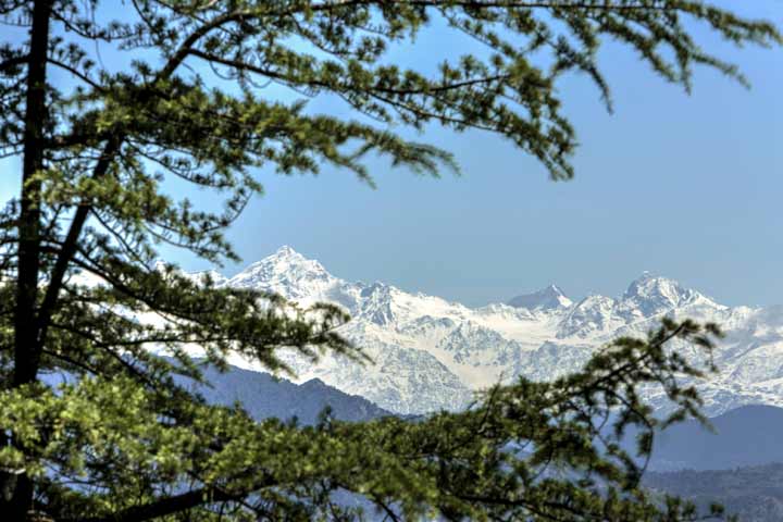 Himalayan mountain view