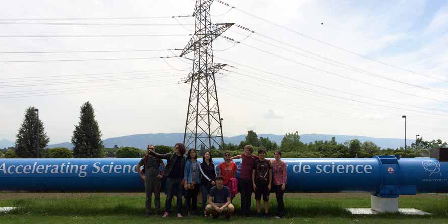 the 15m long dipole magnet 