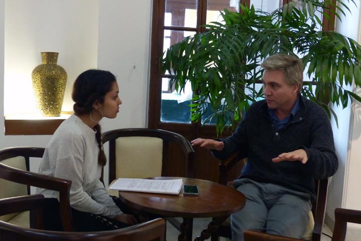 Interviewing Dr Richard Delacy
